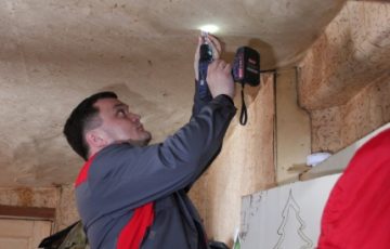Дома многодетных курян оборудуют пожарными дымоизвещателями