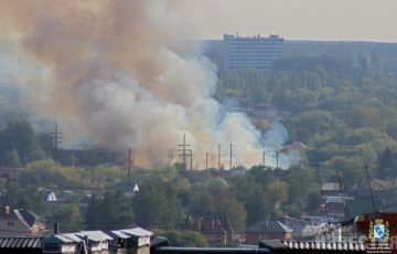 В МЧС рассказали подробности серьезного пожара в Курске